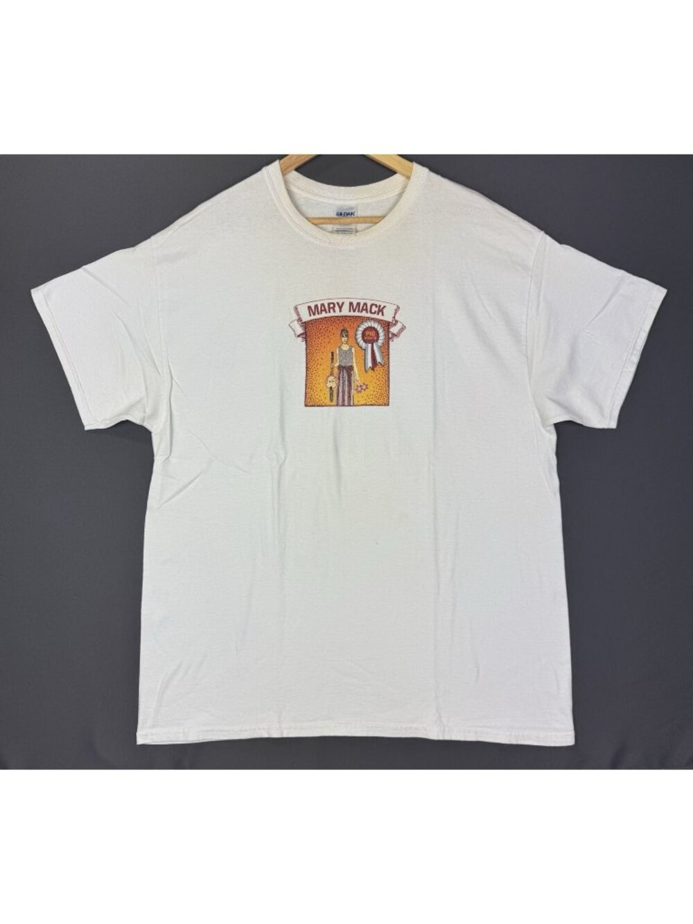 Vintage Y2K Mary Mack Pig Woman Stand Up Records Comedy Music XL Shirt T